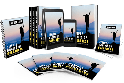 Simple Habits Of Greatness – 10 Videos + 10 Audios + 4 eBooks