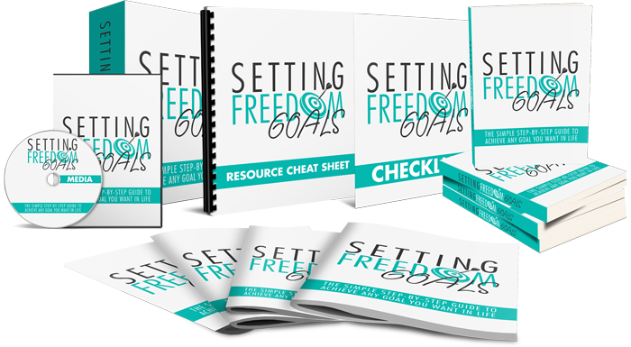 Setting Freedom Goals – 10 Videos + 10 Audios + 5 ebooks
