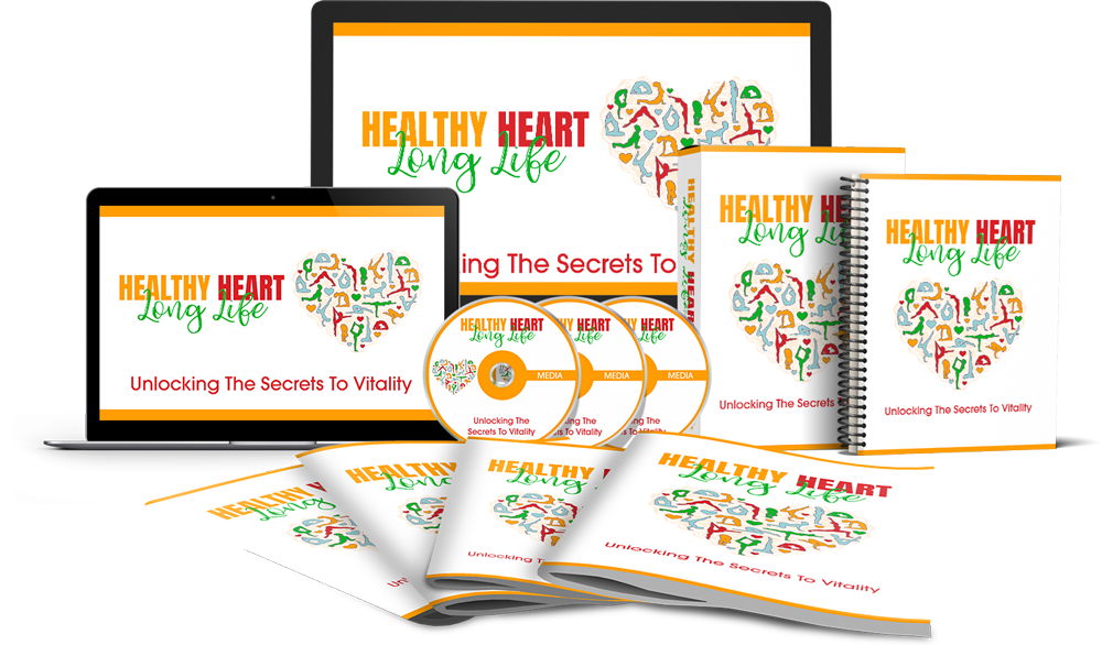 Healthy Heart Long Life – 8 Videos + 8 Audios + 4 ebooks