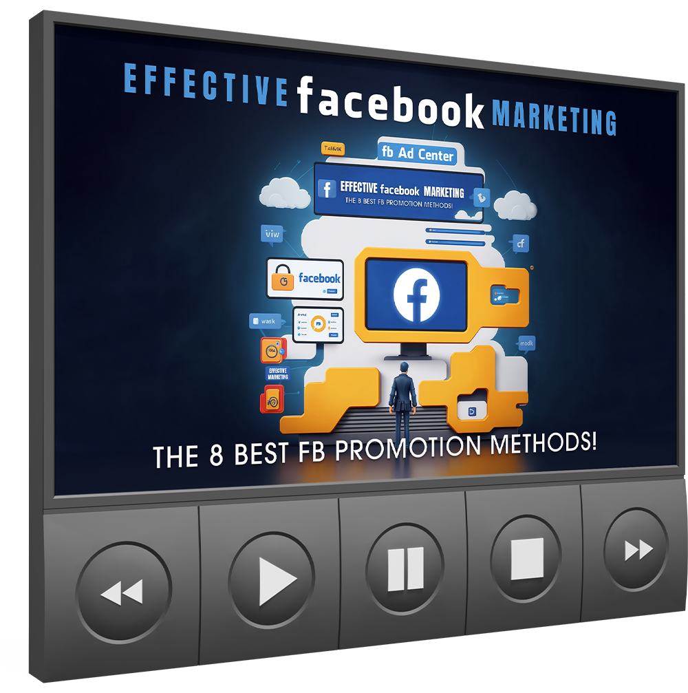 Effective Facebook Marketing – 12 Videos + 12 Audios